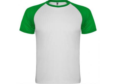 Спортивная футболка INDIANAPOLIS мужская, БЕЛЫЙ/ПАПАРОТНИКОВЫЙ L