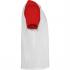 Спортивная футболка INDIANAPOLIS мужская, БЕЛЫЙ/КРАСНЫЙ L