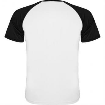 Спортивная футболка INDIANAPOLIS мужская, БЕЛЫЙ/ЧЕРНЫЙ 2XL