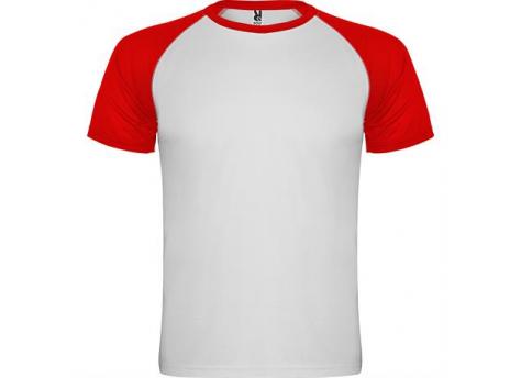 Спортивная футболка INDIANAPOLIS мужская, БЕЛЫЙ/КРАСНЫЙ 2XL