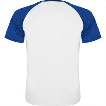 Спортивная футболка INDIANAPOLIS мужская, БЕЛЫЙ/КОРОЛЕВСКИЙ СИНИЙ 3XL