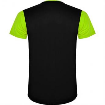 Спортивная футболка DETROIT мужская, ЛАЙМ ЯРКИЙ/ЧЕРНЫЙ S