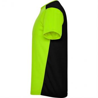 Спортивная футболка DETROIT мужская, ЛАЙМ ЯРКИЙ/ЧЕРНЫЙ S