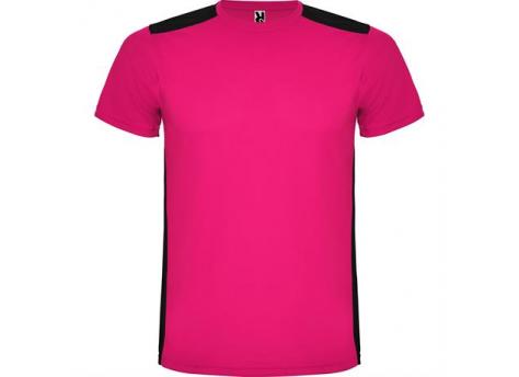 Спортивная футболка DETROIT мужская, ФУКСИЯ/ЧЕРНЫЙ M