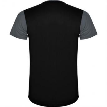 Спортивная футболка DETROIT мужская, ПАЛИСАНДР/ЧЕРНЫЙ 2XL