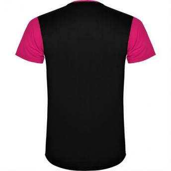 Спортивная футболка DETROIT мужская, ФУКСИЯ/ЧЕРНЫЙ 2XL