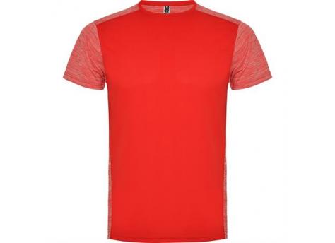 Спортивная футболка ZOLDER мужская, КРАСНЫЙ/ПЁСТРЫЙ КРАСНЫЙ S