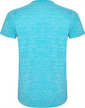Спортивная футболка ZOLDER мужская, БИРЮЗОВЫЙ/ПЁСТРЫЙ БИРЮЗОВЫЙ M