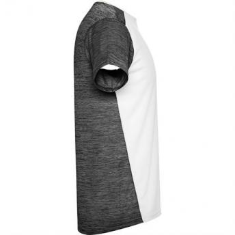 Спортивная футболка ZOLDER мужская, БЕЛЫЙ/ПЁСТРЫЙ ЧЕРНЫЙ L