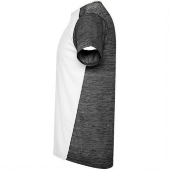 Спортивная футболка ZOLDER мужская, БЕЛЫЙ/ПЁСТРЫЙ ЧЕРНЫЙ 2XL