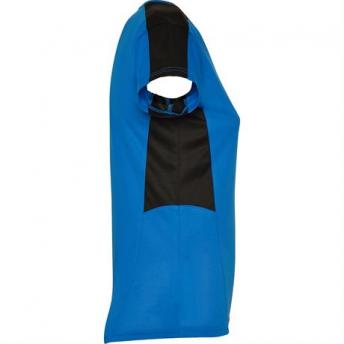 Спортивная футболка SUZUKA женская, КОРОЛЕВСКИЙ СИНИЙ/ЧЕРНЫЙ S