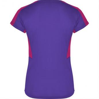 Спортивная футболка SUZUKA женская, ЛИЛОВЫЙ/ТЕМНО-РОЗОВЫЙ S