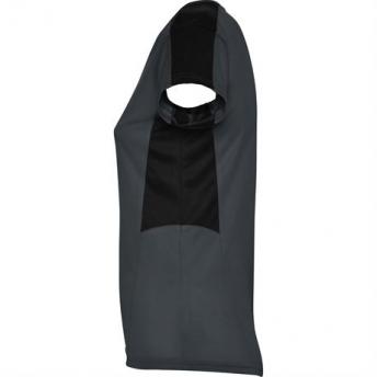 Спортивная футболка SUZUKA женская, ПАЛИСАНДР/ЧЕРНЫЙ M