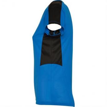 Спортивная футболка SUZUKA женская, КОРОЛЕВСКИЙ СИНИЙ/ЧЕРНЫЙ L