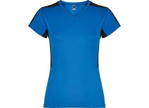 Спортивная футболка SUZUKA женская, КОРОЛЕВСКИЙ СИНИЙ/ЧЕРНЫЙ XL