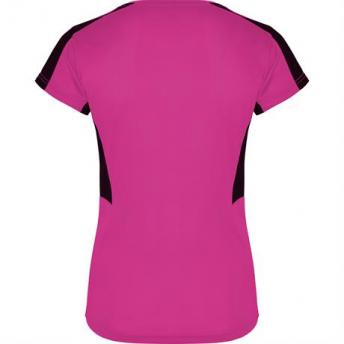 Спортивная футболка SUZUKA женская, ФУКСИЯ/ЧЕРНЫЙ XL