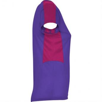 Спортивная футболка SUZUKA женская, ЛИЛОВЫЙ/ТЕМНО-РОЗОВЫЙ 2XL