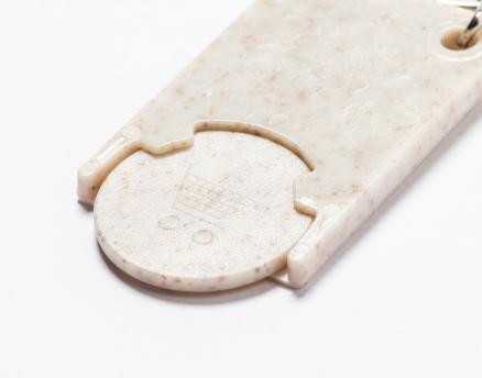 Брелок с держателем для монеты NTEU5-435408