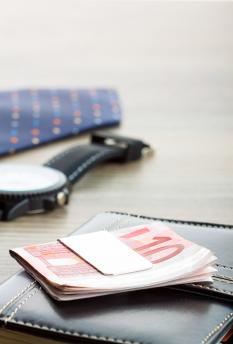 Хромированный зажим для денег NTEU5-1497