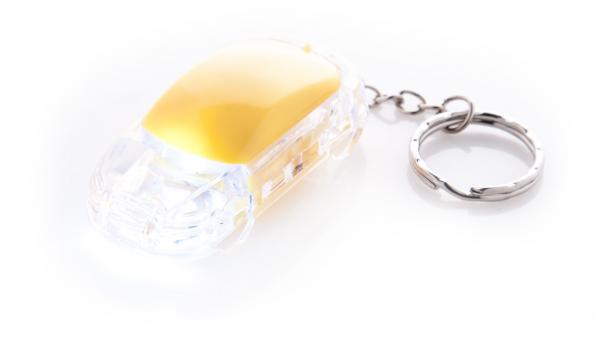 Пластиковый брелок в форме автомобиля NTEU5-4385