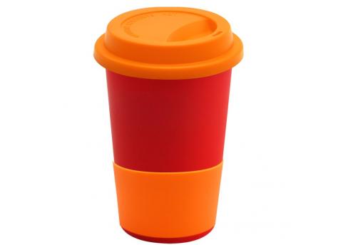 Кружка Magic To Go, красный/оранжевый
