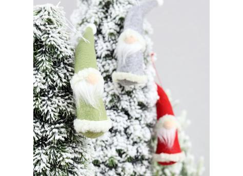 Новогоднее украшение рождественский гном Гехайм (1шт), зеленый