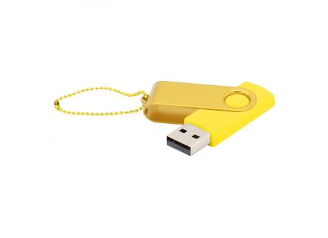Флешка Designer To Go 2.0 USB 16Gb, желтый