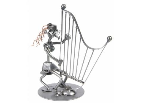 Чарующие звуки арфы Фигурки из металла HINZ & KUNST