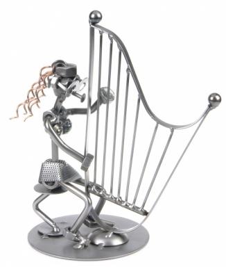 Чарующие звуки арфы Фигурки из металла HINZ & KUNST