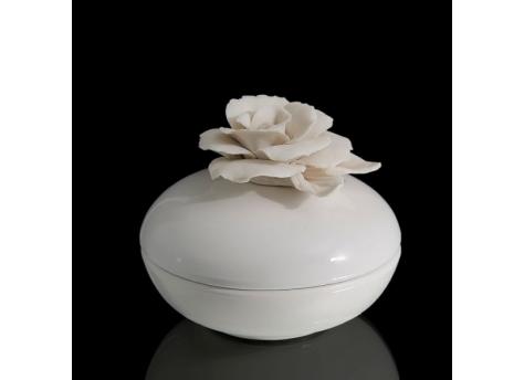 Шкатулка Beige Rose, кремовая