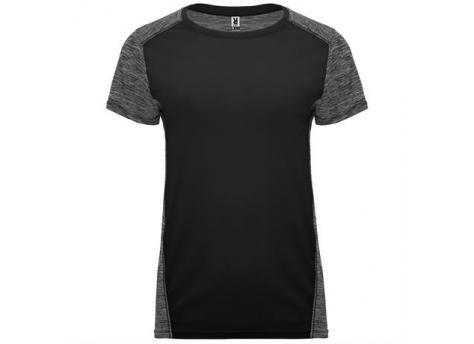 Спортивная футболка ZOLDER WOMAN женская, ЧЕРНЫЙ/ПЁСТРЫЙ ЧЕРНЫЙ XL