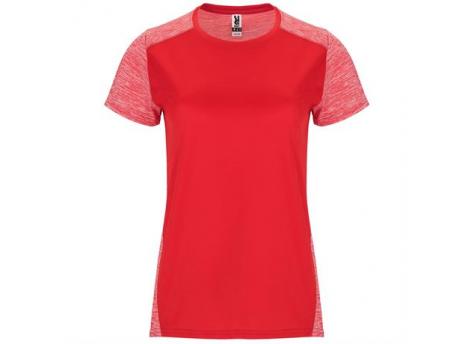 Спортивная футболка ZOLDER WOMAN женская, КРАСНЫЙ/ПЁСТРЫЙ КРАСНЫЙ 2XL