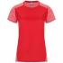 Спортивная футболка ZOLDER WOMAN женская, КРАСНЫЙ/ПЁСТРЫЙ КРАСНЫЙ 2XL