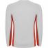 Спортивная футболка SHANGHAI L/S мужская, БЕЛЫЙ/КРАСНЫЙ XL