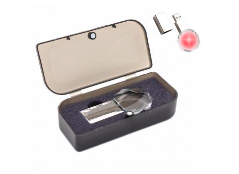 Флешка Diamond 16 Гб в футляре, красный