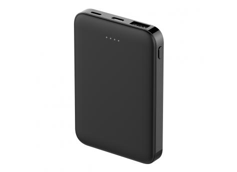 Внешний аккумулятор Fluffy, 5000 Mah, черный