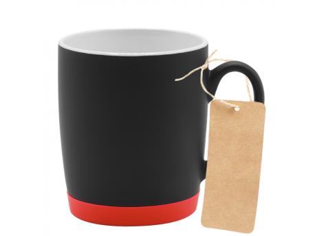 Кружка Make Me To Go, чёрная/красная_с_биркой