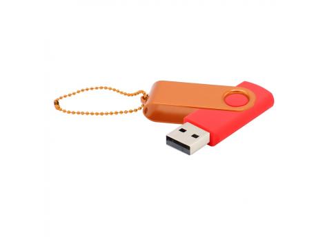 Флешка Designer To Go 2.0 USB 16Gb, красный/оранжевый