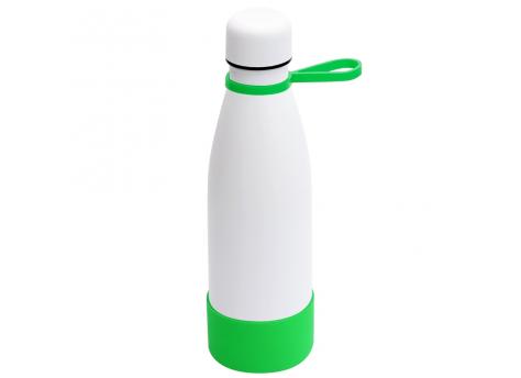 Термобутылка герметичная вакуумная Olivia To Go, белый/зелёный