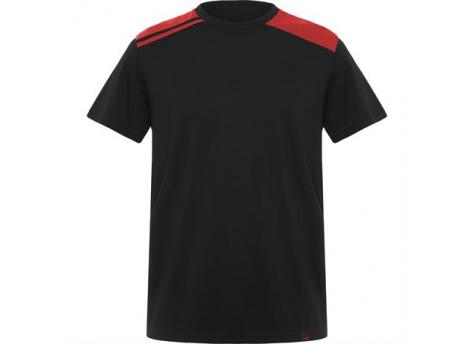 Футболка EXPEDITION мужская, ЧЕРНЫЙ/КРАСНЫЙ M