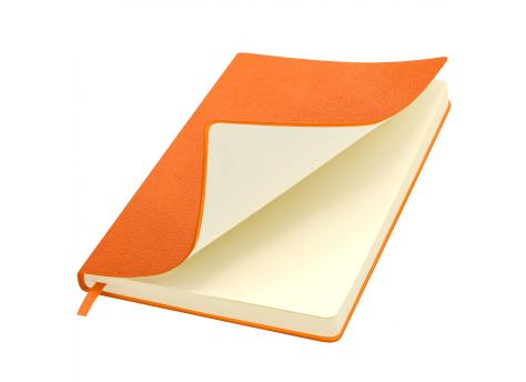 Ежедневник A5 недатированный Franco в мягком переплёте, оранжевый
