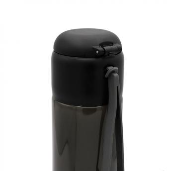 Пластиковая бутылка Fosso, черная-S