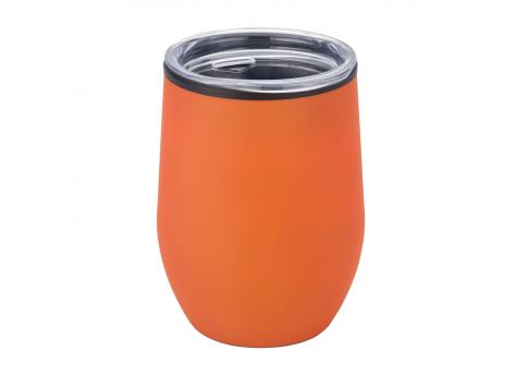 Термокружка Top, оранжевый полуматовый