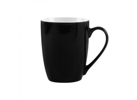 Кружка Elegante, 350мл, черная