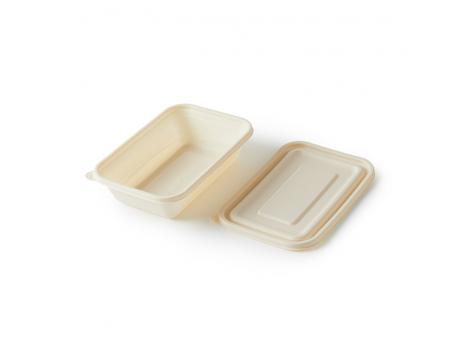 Контейнер с крышкой из кукурузного крахмала,  1000 мл