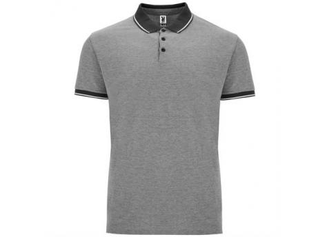 Футболка поло BOWIE мужская, ПЁСТРЫЙ ЧЕРНЫЙ L