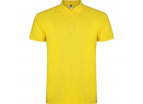 Футболка поло детская STAR ЖЕЛТЫЙ, 1/2