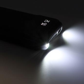 Внешний аккумулятор Dorado 10 000 mAh с фонариком, черный