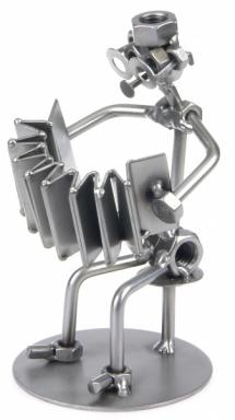 Баянист-виртуоз Фигурки из металла HINZ & KUNST