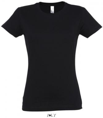 Фуфайка (футболка) IMPERIAL женская,Глубокий черный S